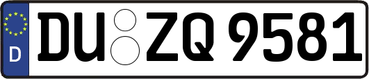 DU-ZQ9581
