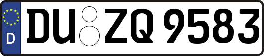 DU-ZQ9583