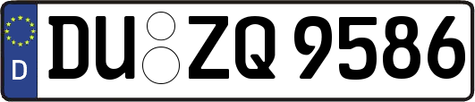 DU-ZQ9586