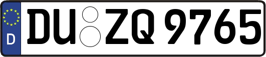 DU-ZQ9765
