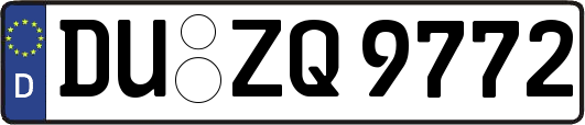 DU-ZQ9772
