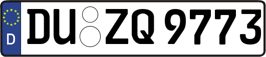 DU-ZQ9773