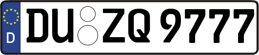 DU-ZQ9777