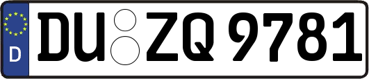 DU-ZQ9781