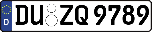 DU-ZQ9789