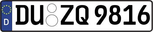 DU-ZQ9816