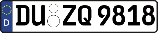 DU-ZQ9818