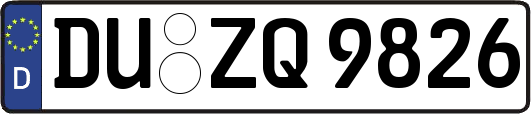 DU-ZQ9826