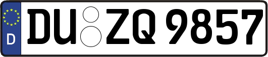 DU-ZQ9857