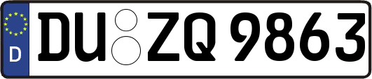 DU-ZQ9863