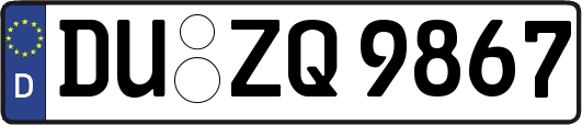 DU-ZQ9867