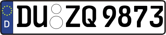 DU-ZQ9873