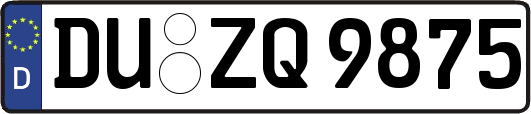 DU-ZQ9875