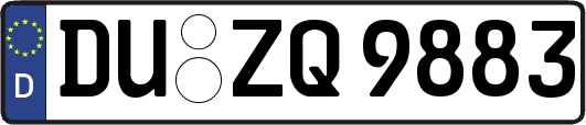 DU-ZQ9883