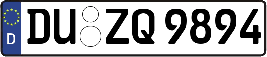 DU-ZQ9894