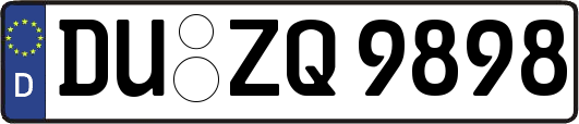 DU-ZQ9898