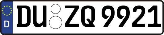 DU-ZQ9921