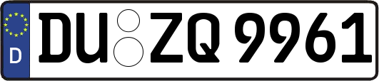 DU-ZQ9961