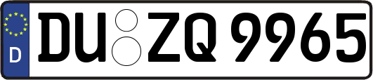 DU-ZQ9965