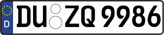 DU-ZQ9986