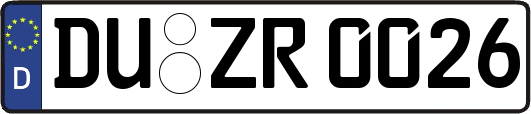 DU-ZR0026