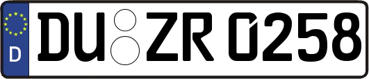 DU-ZR0258
