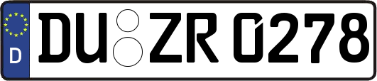 DU-ZR0278