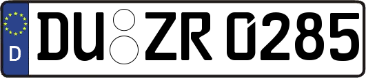 DU-ZR0285