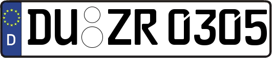 DU-ZR0305