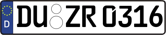 DU-ZR0316