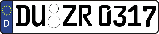DU-ZR0317