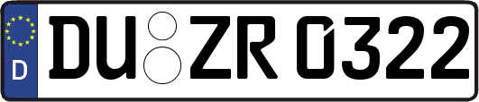 DU-ZR0322