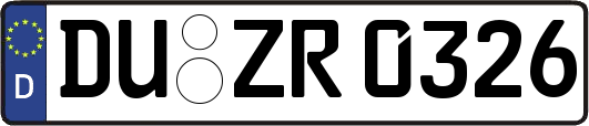 DU-ZR0326