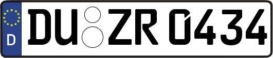 DU-ZR0434