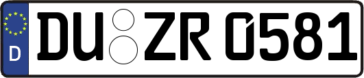 DU-ZR0581