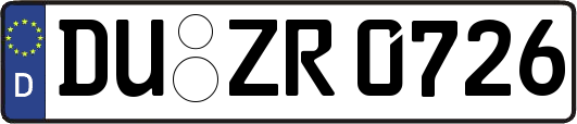 DU-ZR0726