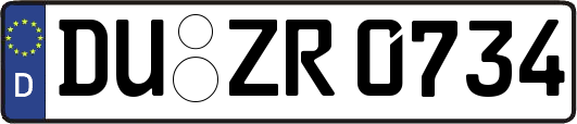 DU-ZR0734