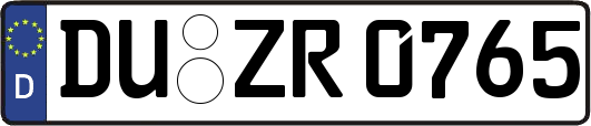 DU-ZR0765