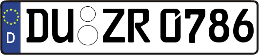 DU-ZR0786