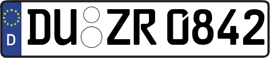 DU-ZR0842
