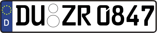 DU-ZR0847