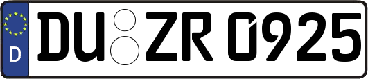 DU-ZR0925