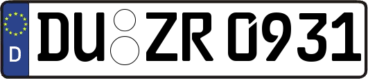 DU-ZR0931