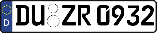 DU-ZR0932