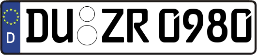 DU-ZR0980