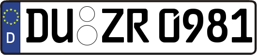 DU-ZR0981