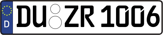 DU-ZR1006