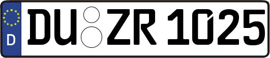 DU-ZR1025