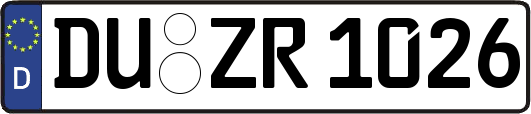 DU-ZR1026