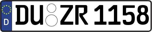 DU-ZR1158